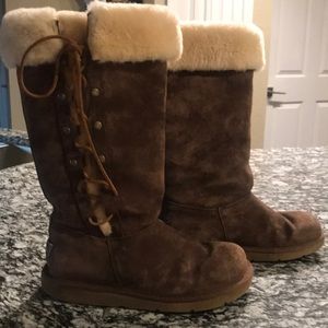 Ugg Australia Tall lace up boots